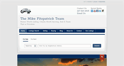 Desktop Screenshot of mikefitzpatrickhomes.com